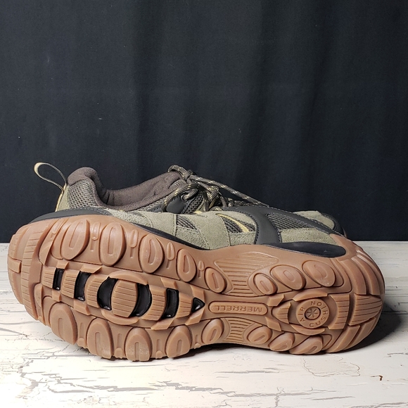 Merrell Deverta 2 Hiking Shoes in Olive/ Moss Green - Men's size 10 - Picture 7 of 12